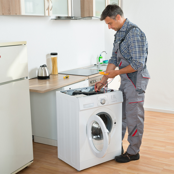 can you walk me through the steps of troubleshooting my washer issue in Dripping Springs